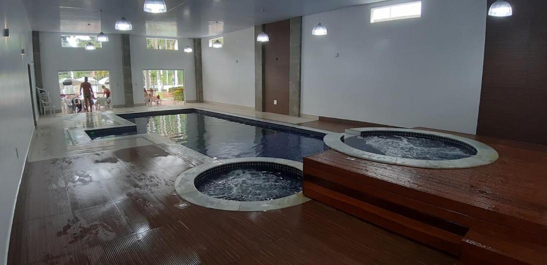 Flat Cavalinho Branco - Vista Do Lago E Piscina Aquecida Águas de Lindóia Eksteriør billede